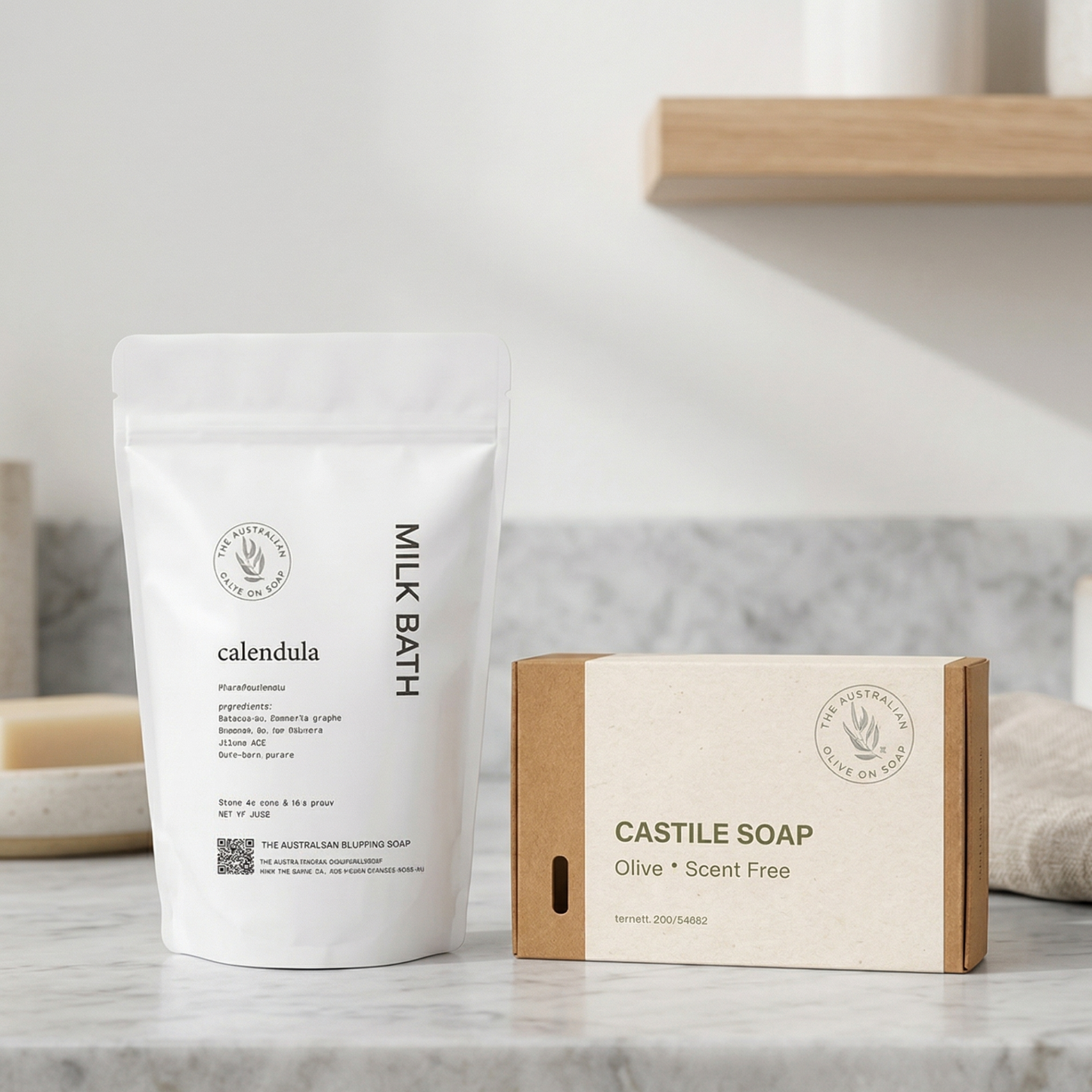Duo Soap & Soak Scent Free Set