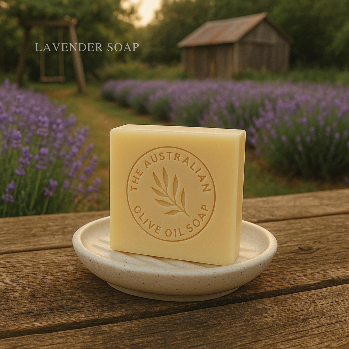 LAVENDER Natural Olive Soap