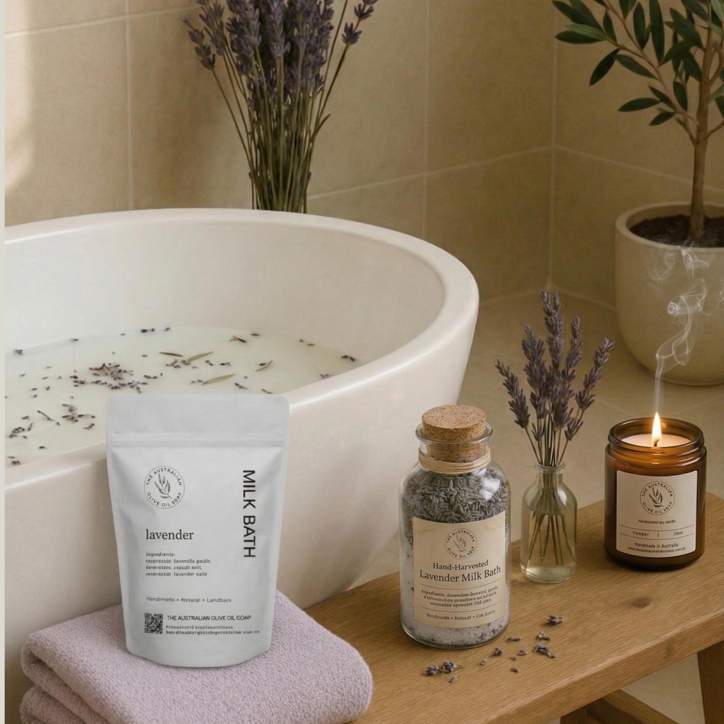 MILK BATH Lavender