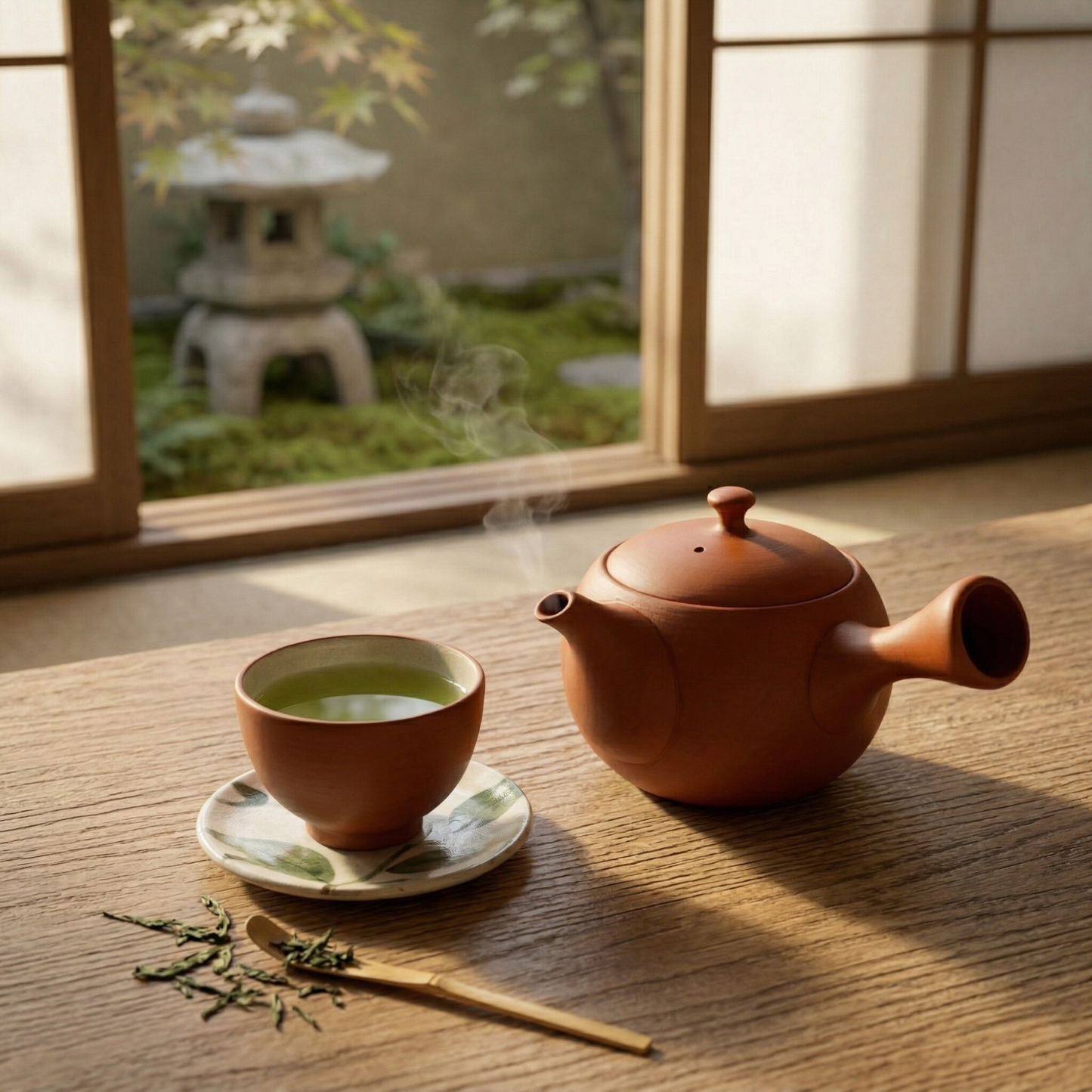 Tokoname ware teapot 300ml | Terrecotta