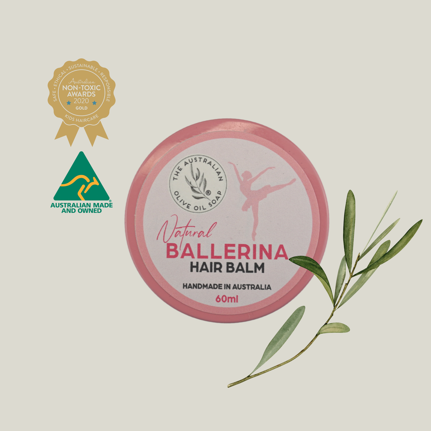 Ballerina Balm - Natural Hair Balm for ballerina