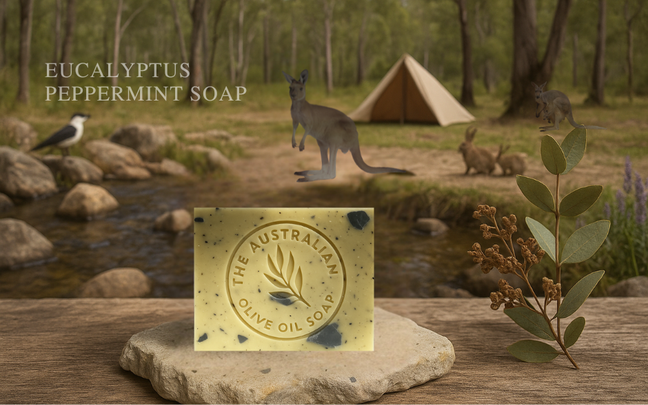 NATURAL SOAP Eucalyptus Charcoal