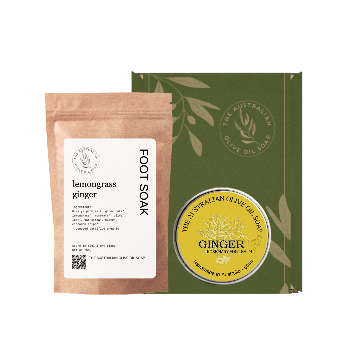 GINGER Foot Pamper Set