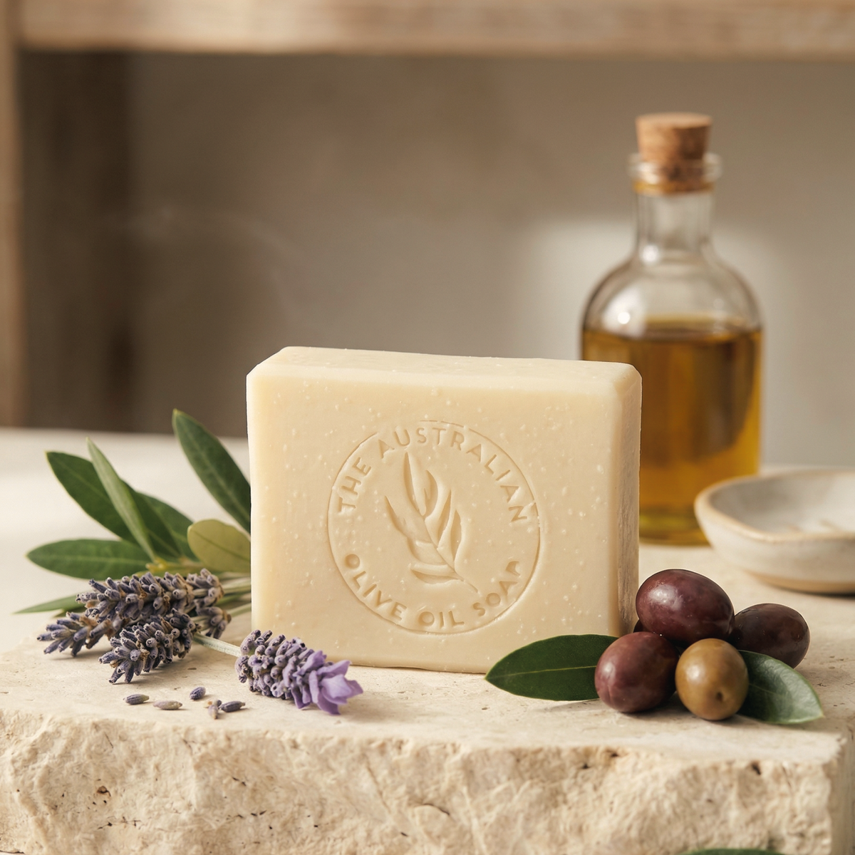 Heritage Classic Olive Castile Soap - Lavender