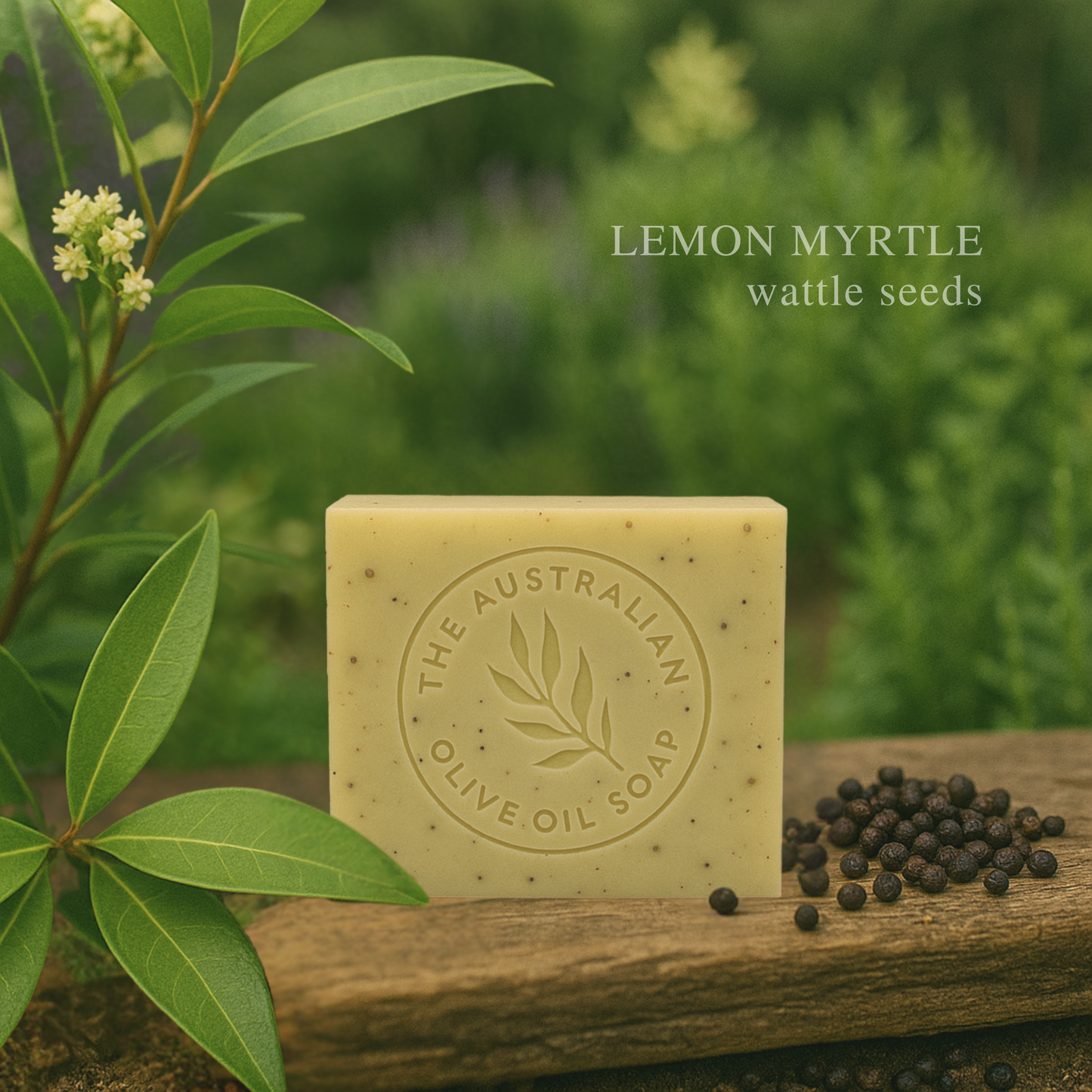 LEMON MYRTLE + wattle seeds