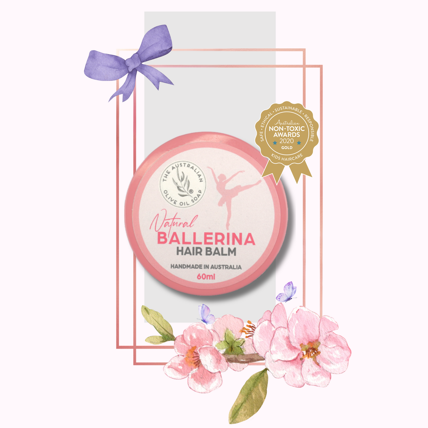 Ballerina Balm - Natural Hair Balm for ballerina