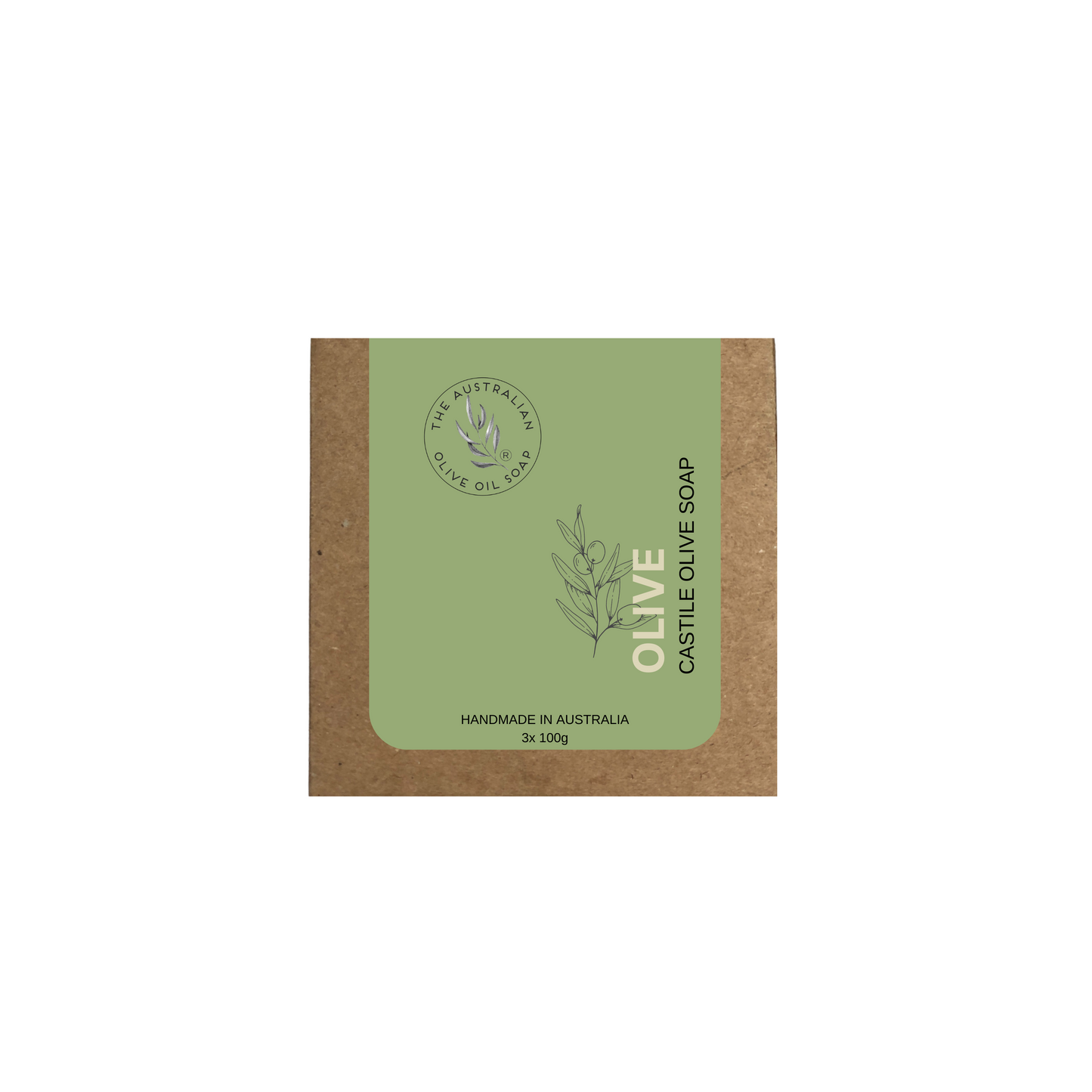 CASTILE Olive Oil Soap - Bundle box of 3