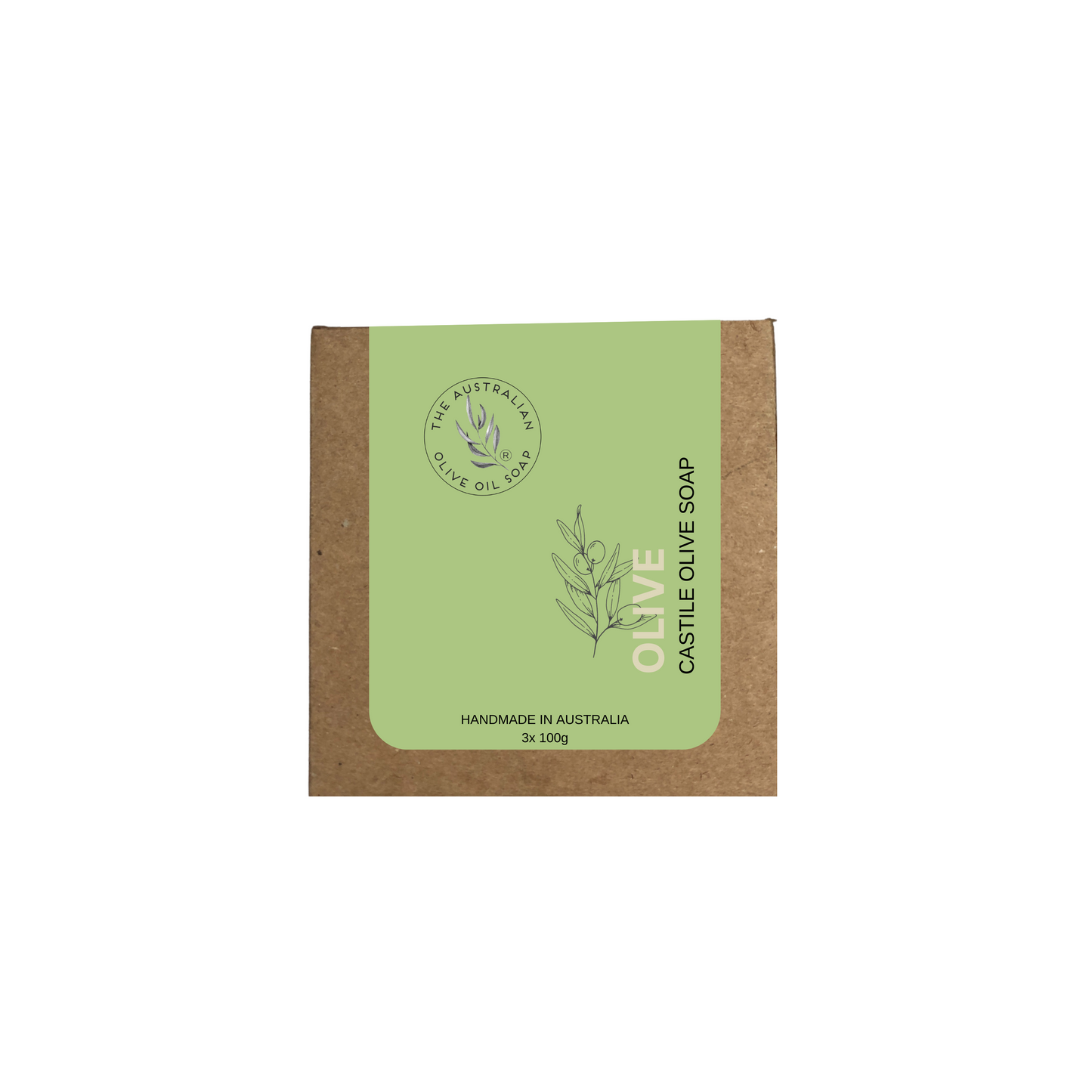 OLIVE Castile Olive Oil Scent Free Soap