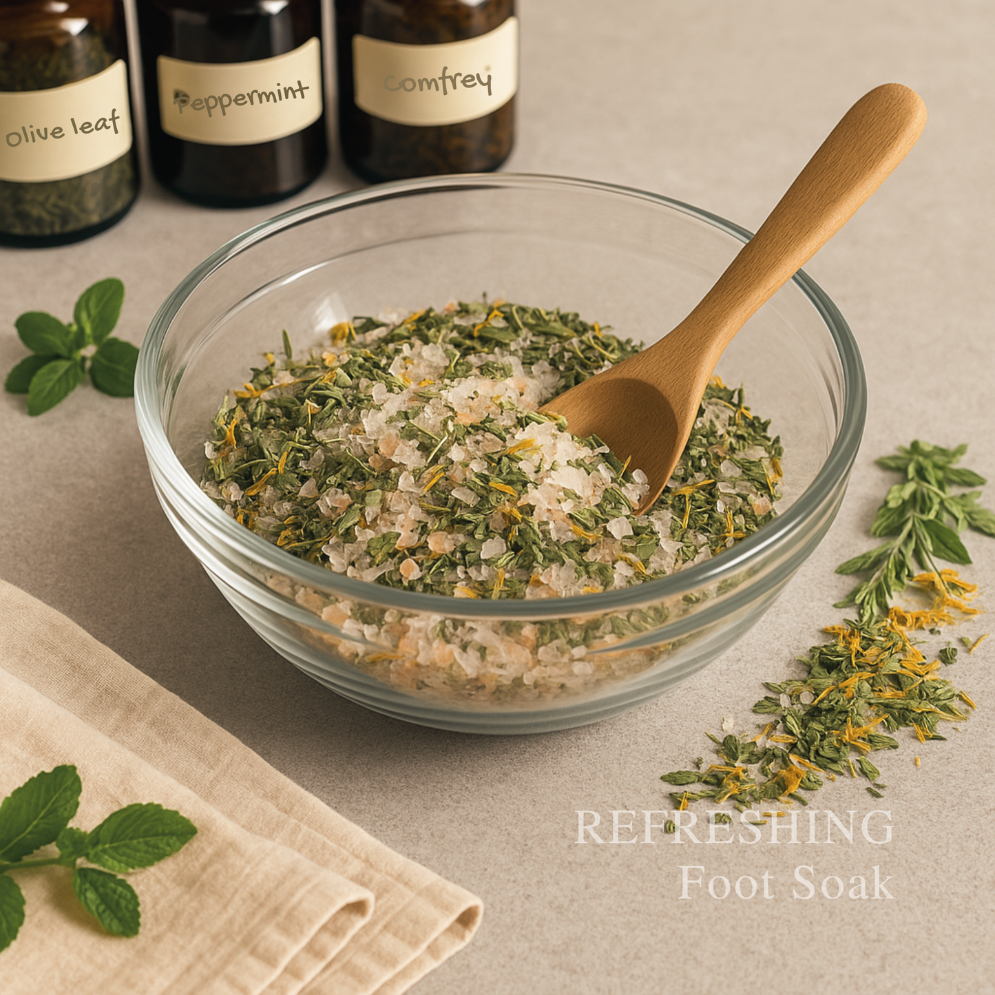 FOOT SOAK Refreshing Herbal