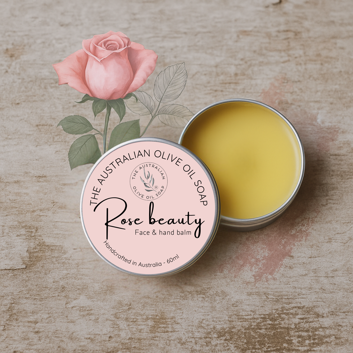 ROSE BEAUTY Face & Hand Balm