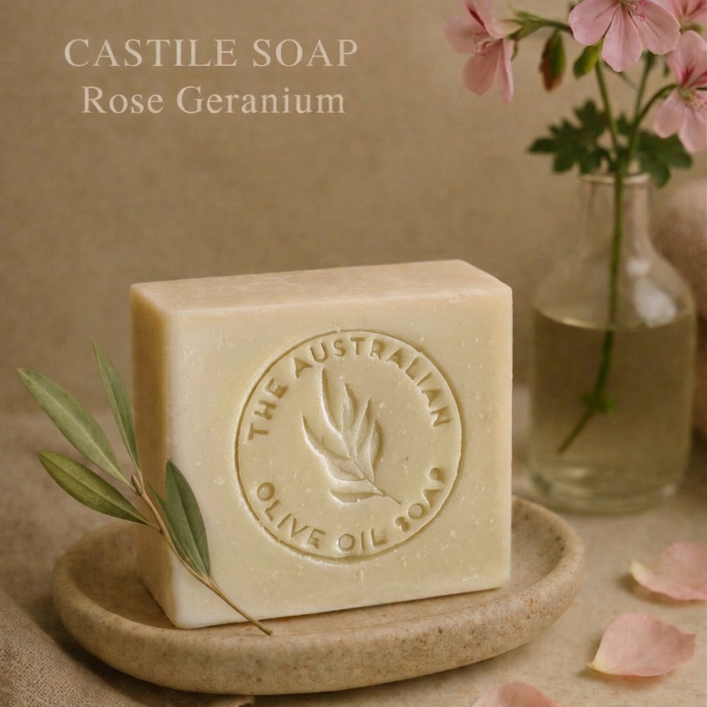 CASTILE SOAP Geranium Leaf