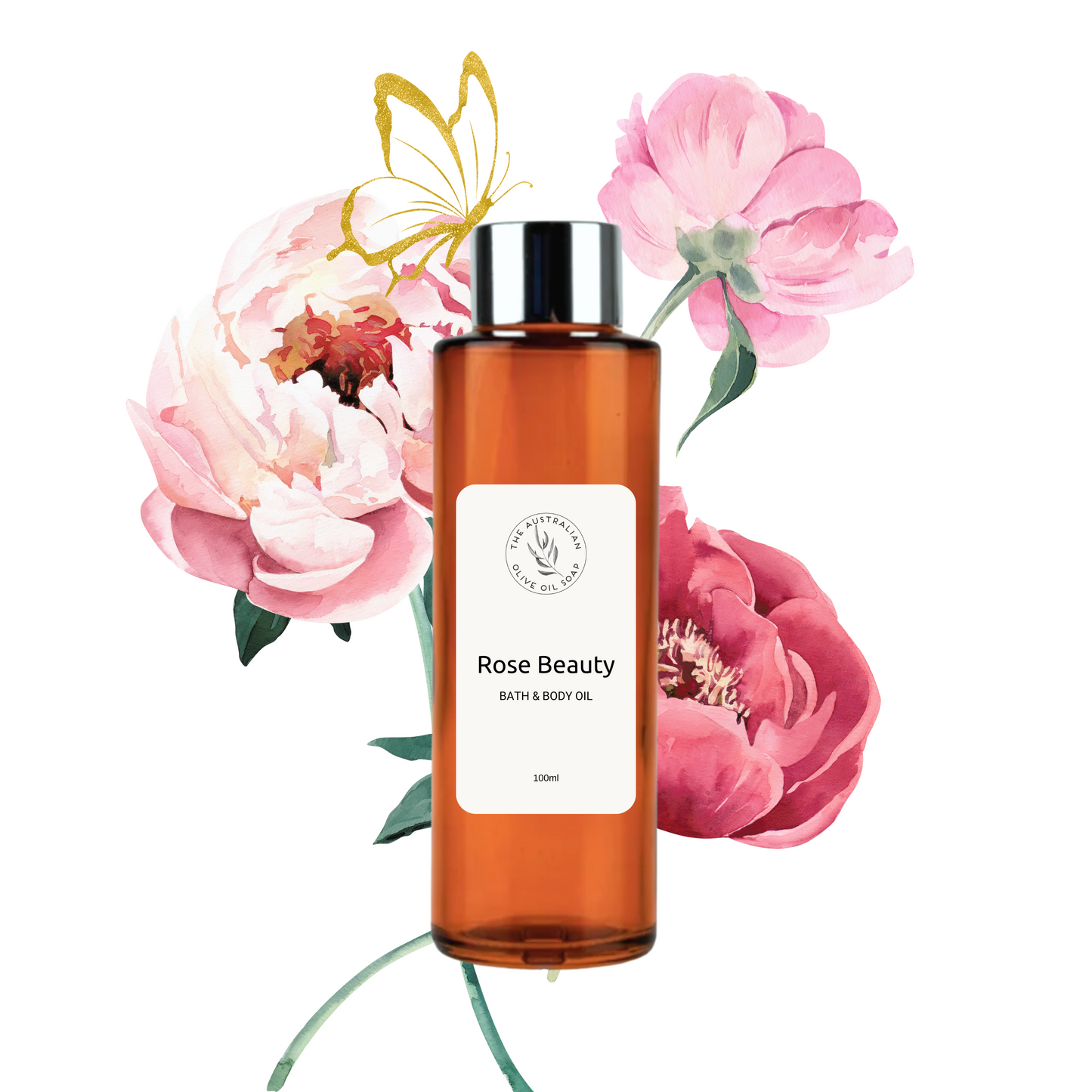 Rose Beauty Bath & Body Oil - Mature Skin