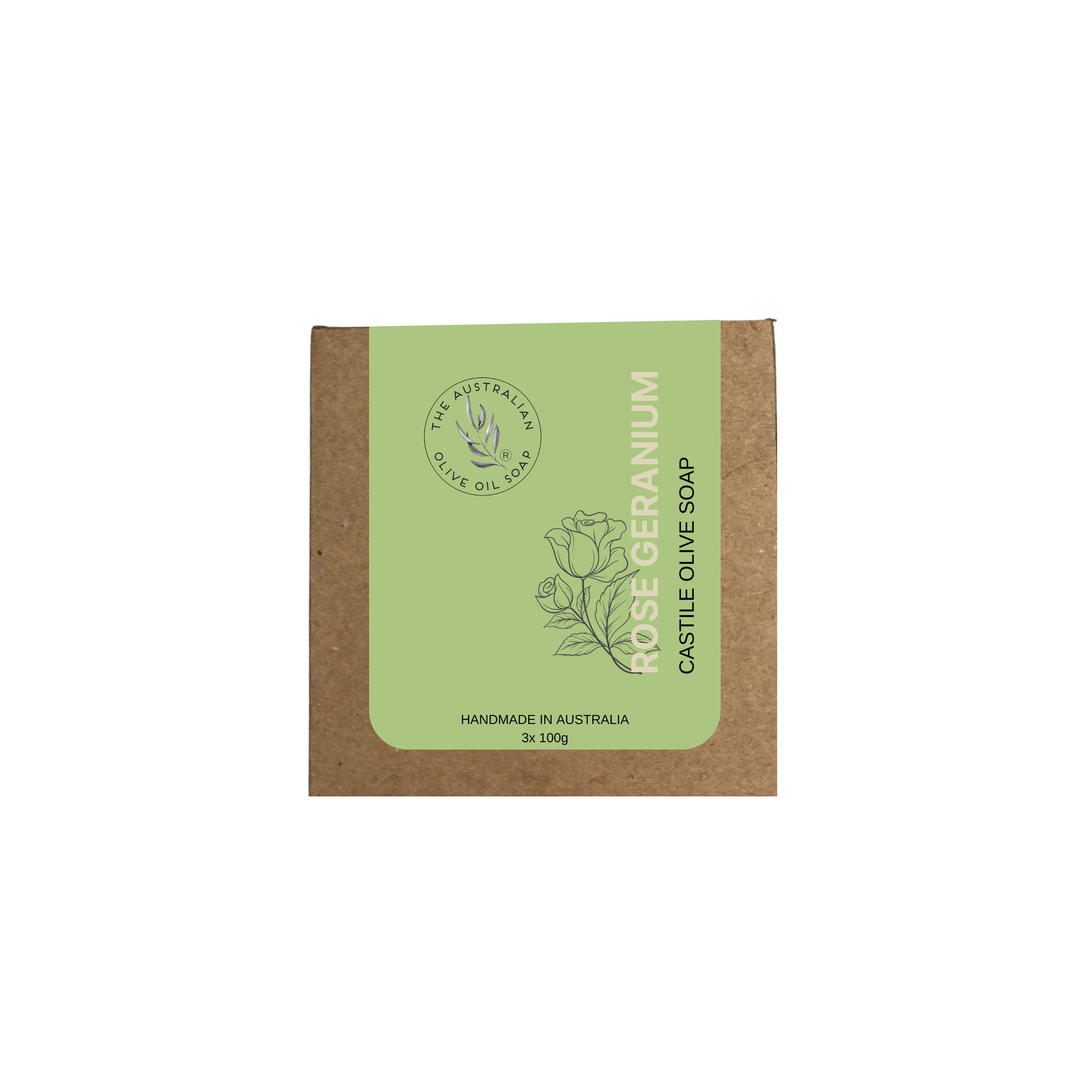 Rose Geranium Castile Pack of 3 TheAOOS