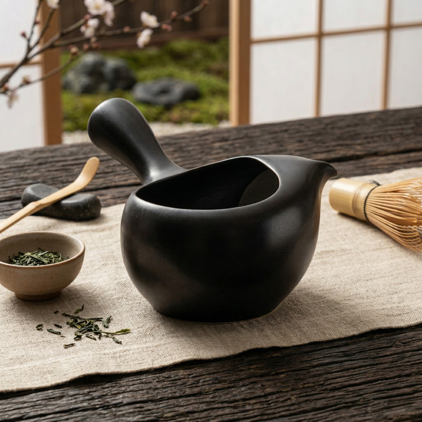 Mino ware teapot kyusu