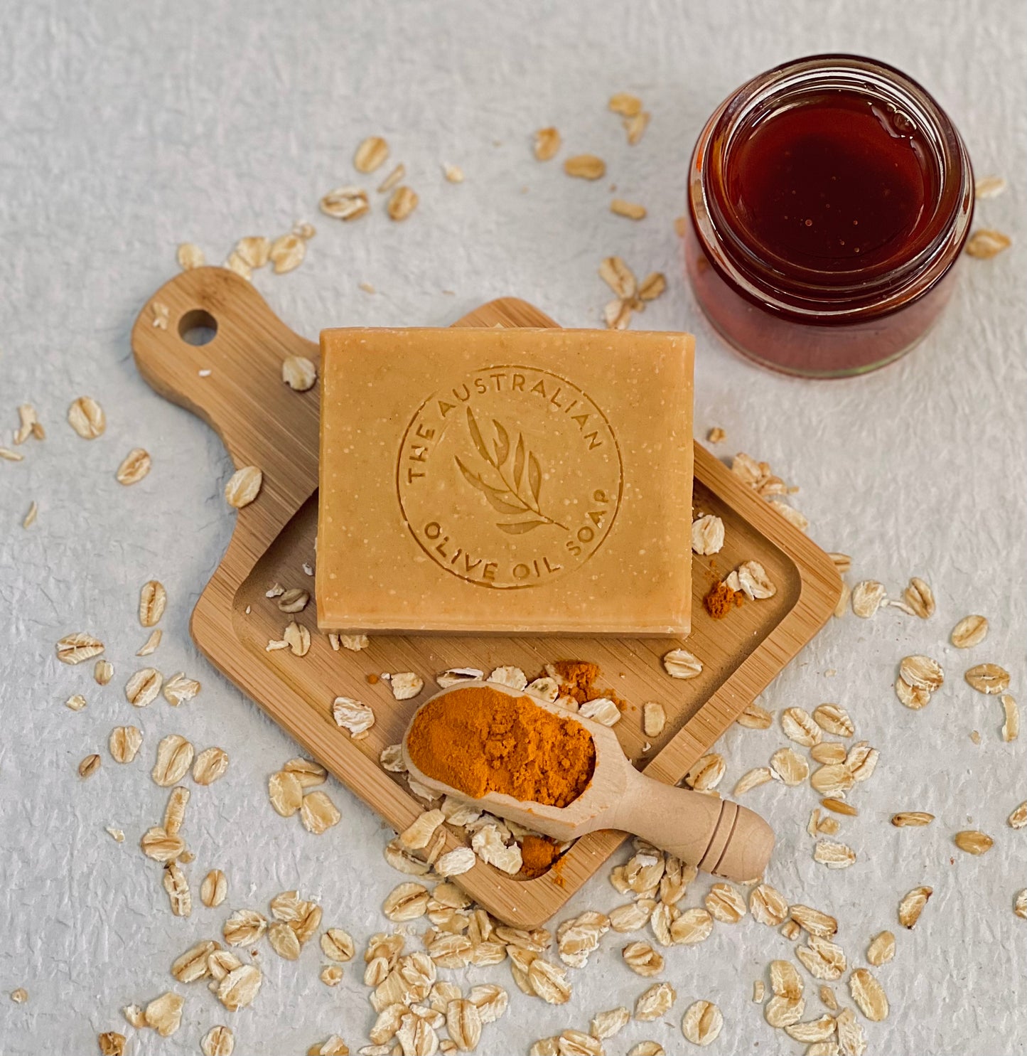 Turmeric Oatmeal Soap THE AUSTRALIAN OLIVE OIL SOAP