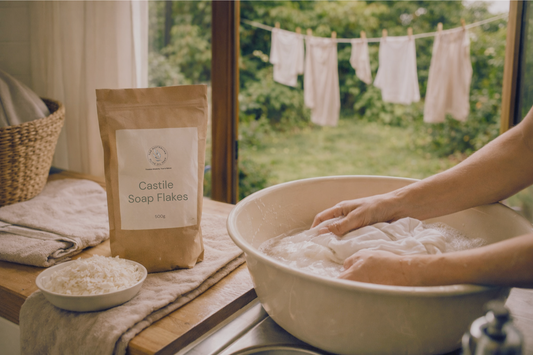 Castile Soap Flakes for Cleaning