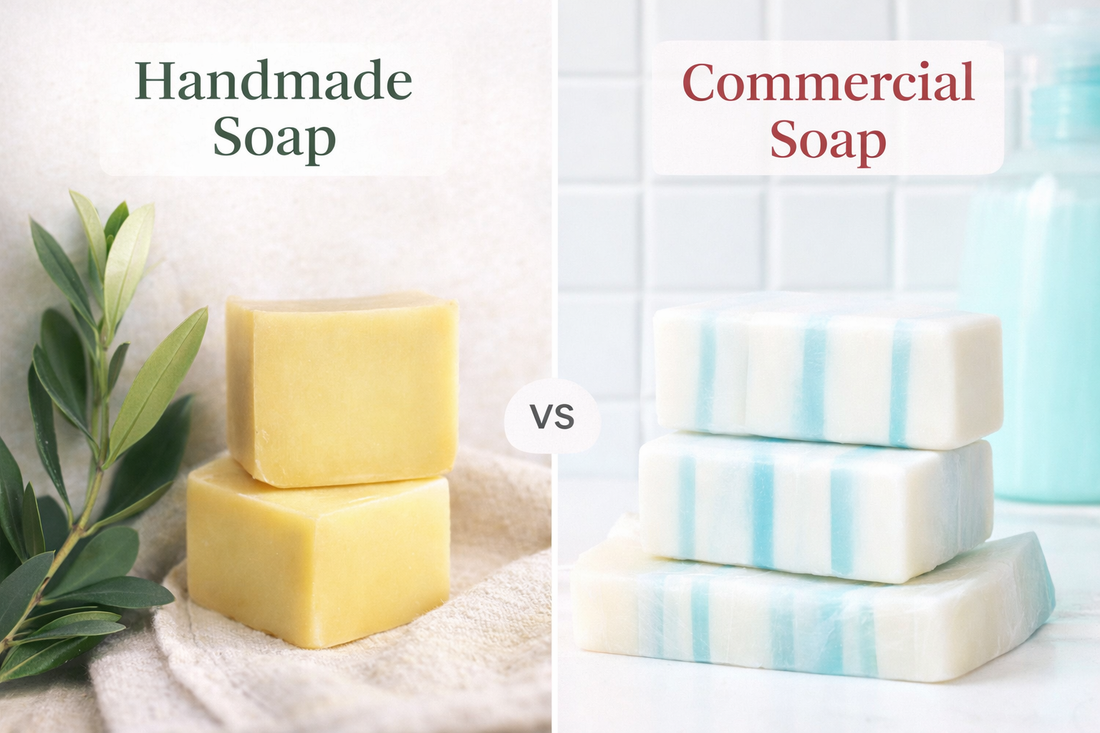 Commercial Soap vs Natural Soap: What’s the Difference?