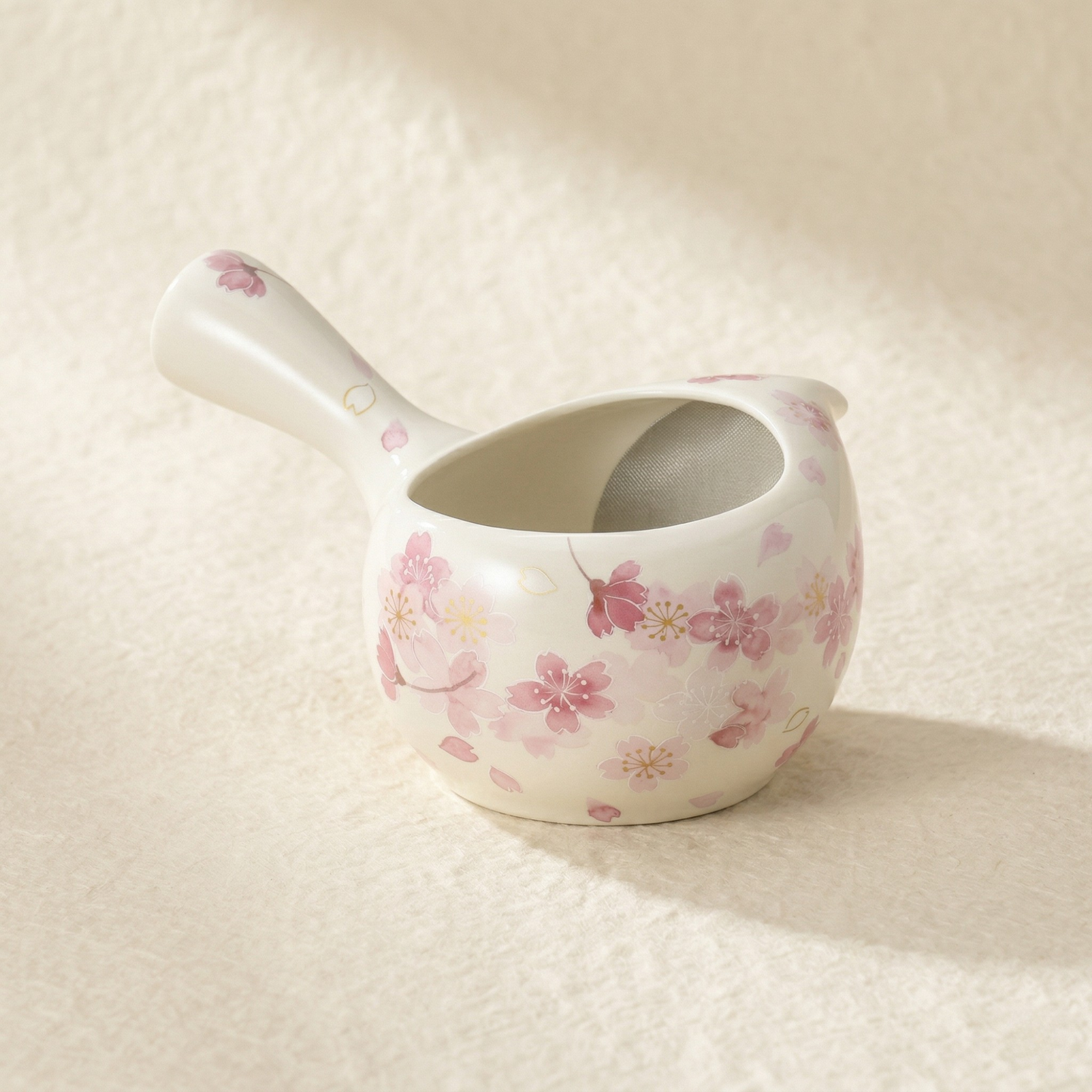 Mino ware Teapot & Mug | Cherry Blossom