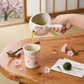 Mino ware Teapot & Mug | Cherry Blossom