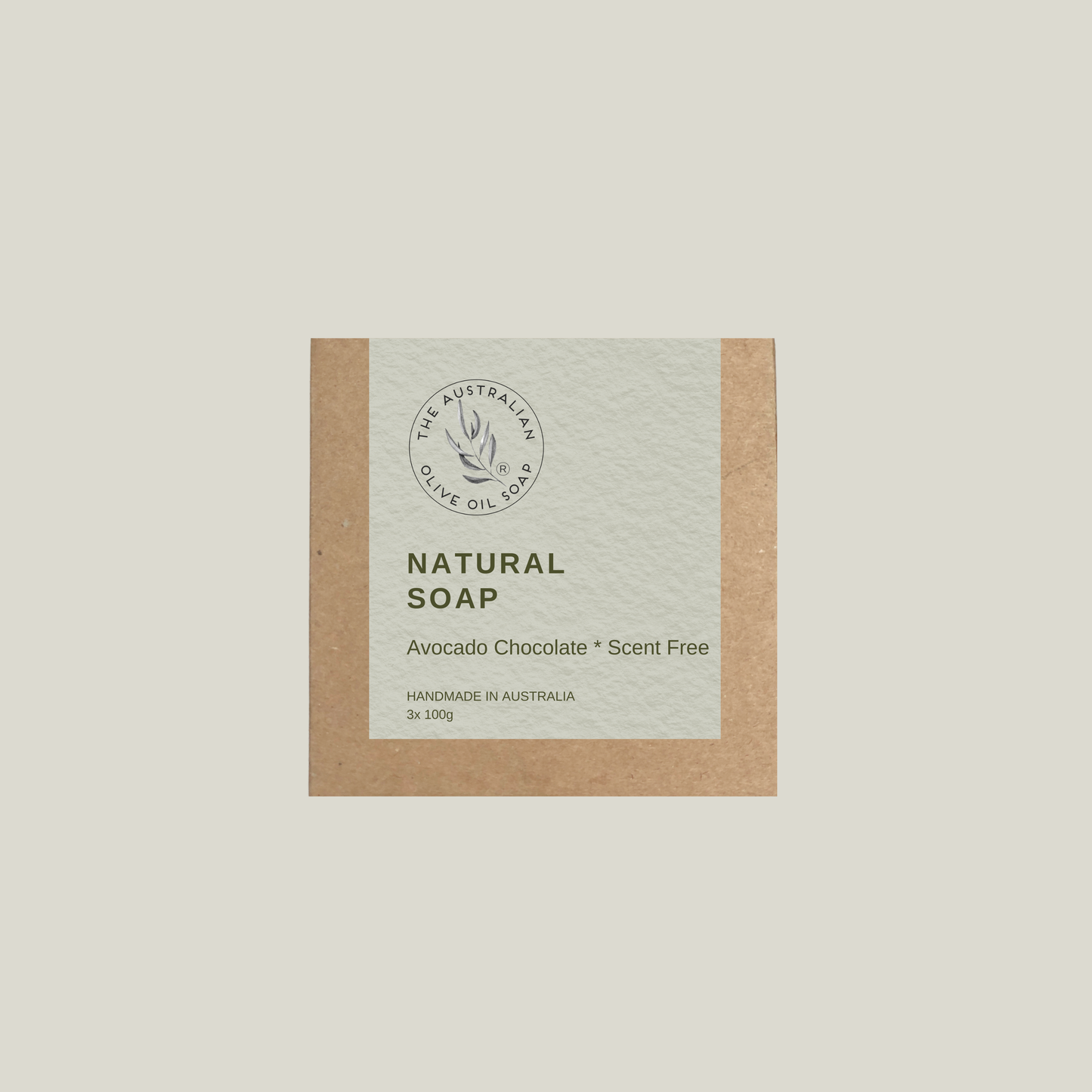 NATURAL SOAP Avocado Chocolate
