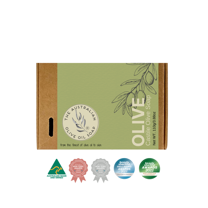 OLIVE Castile Olive Oil Scent Free Soap