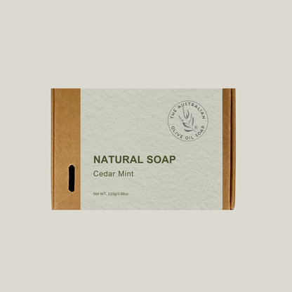 NATURAL SOAP Cedar Mint