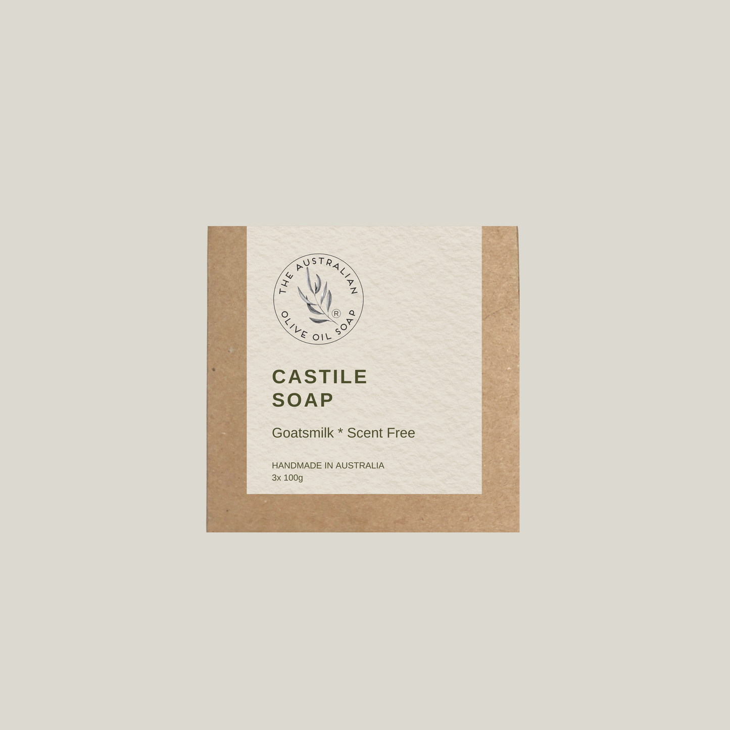 CASTILE SOAP Goatsmilk Scent Free
