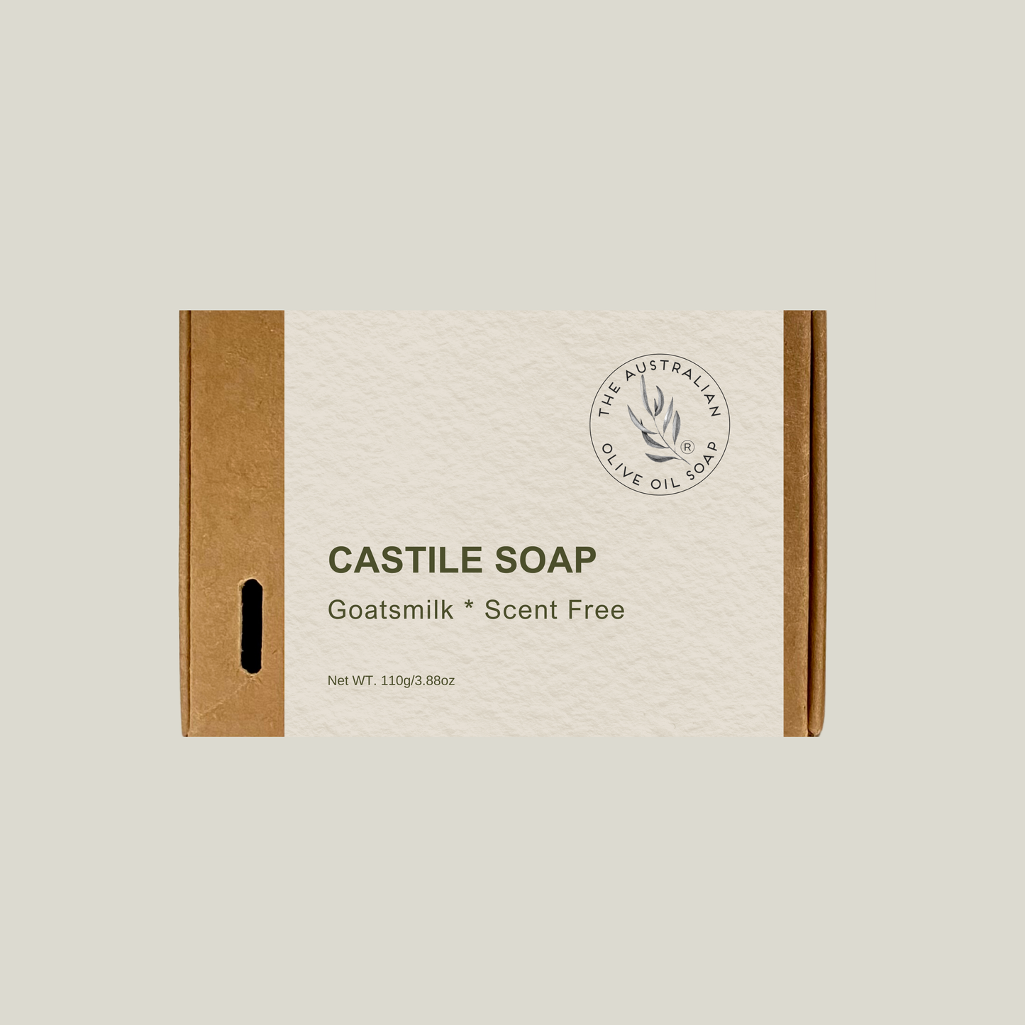 CASTILE SOAP Goatsmilk Scent Free