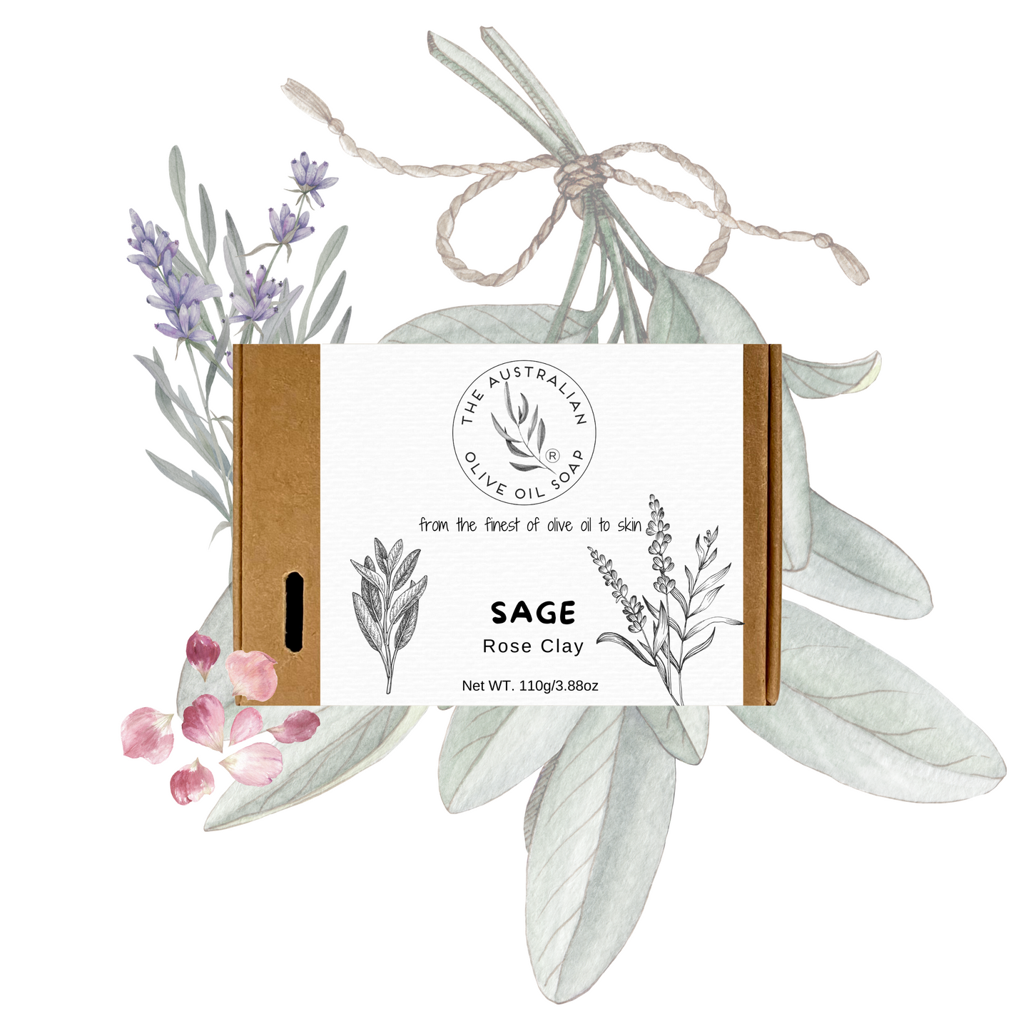 ROSE CLAY Lavender + Sage