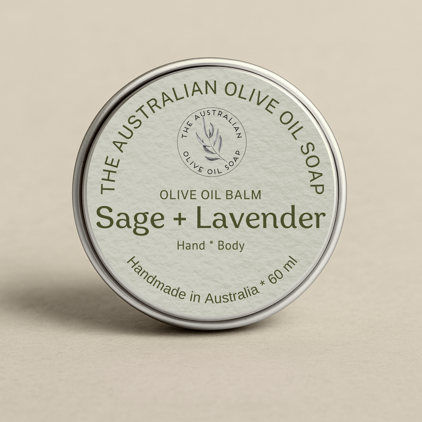 OLIVE OIL BALM Sage + Lavender
