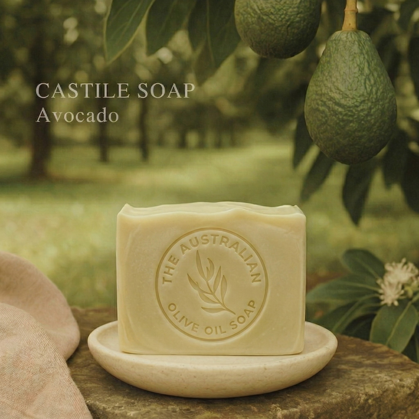 Heritage Olive Castile Soap — Avocado Scent Free