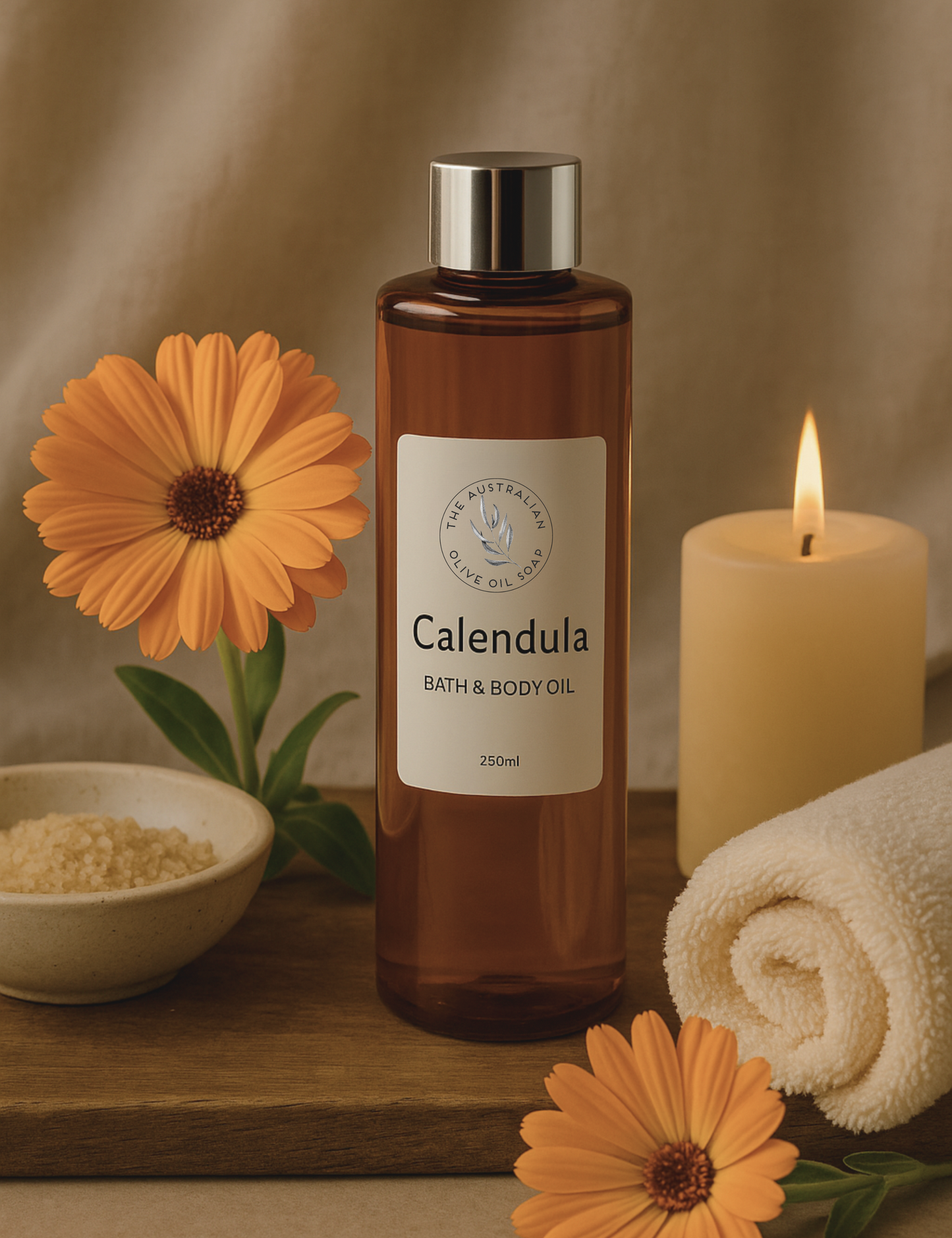 Calendula Bath & Body Oil - All skin type
