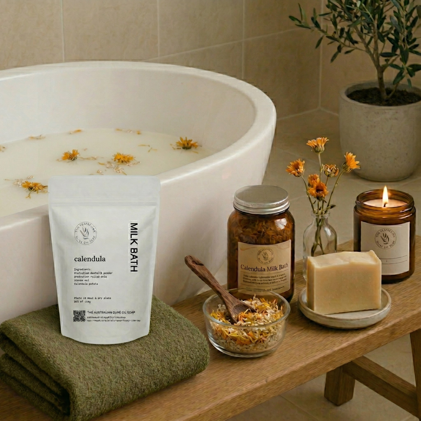MILK BATH Calendula