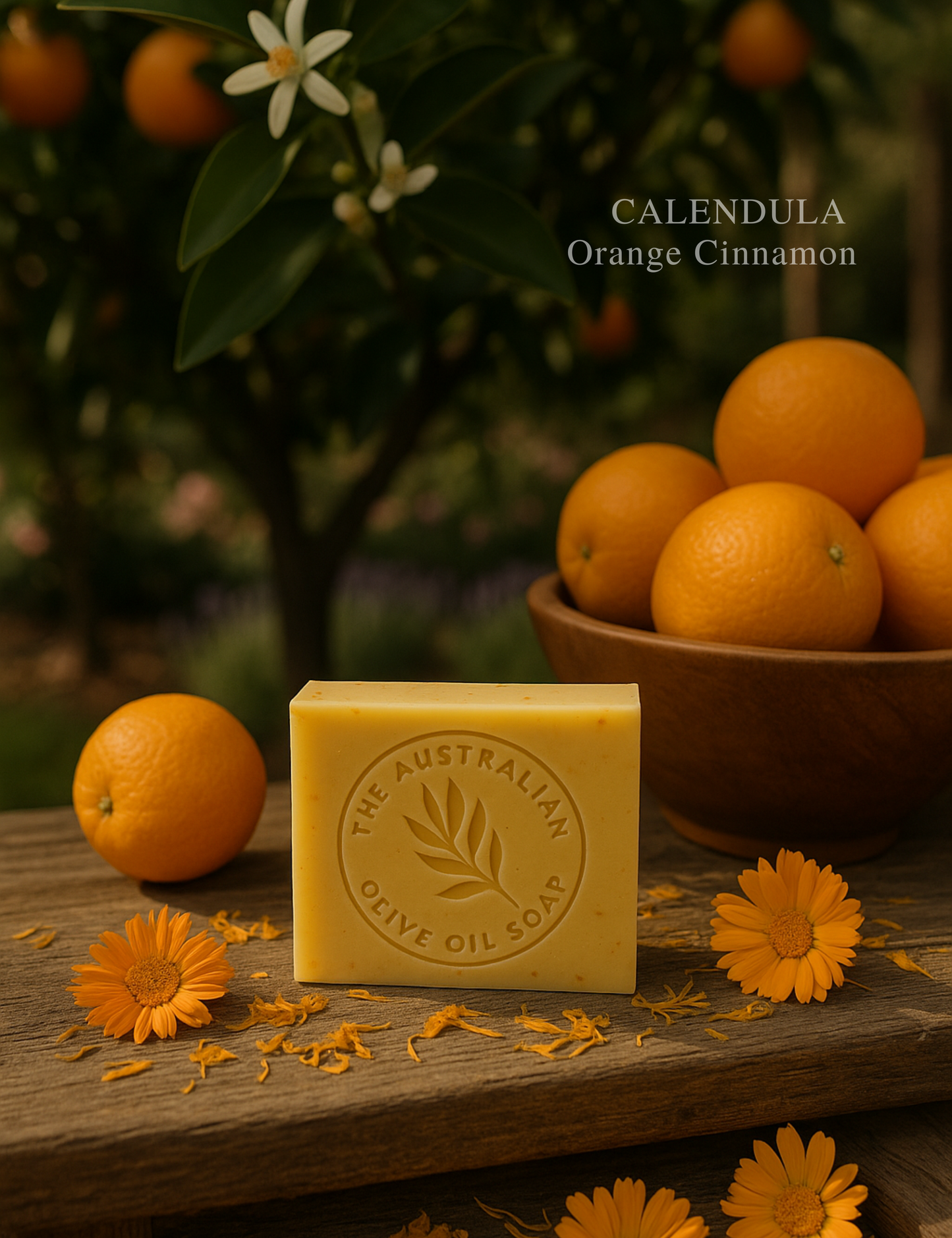 10x CALENDULA Orange + Cinnamon