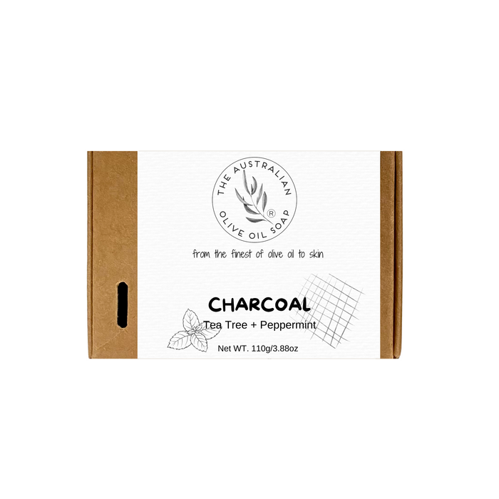 CHARCOAL Peppermint + Tea Tree