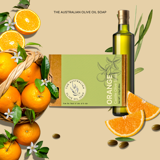 Orange Castile Olive Soap TheAOOS