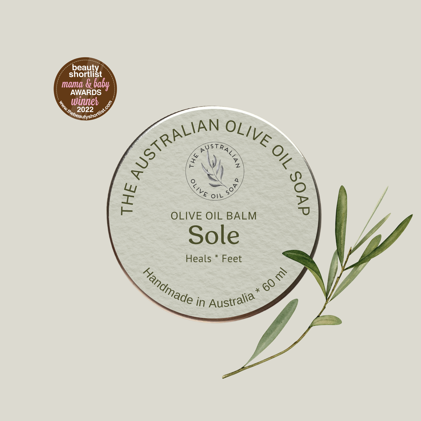 OLIVE OIL BALM Sole Heels + Feet