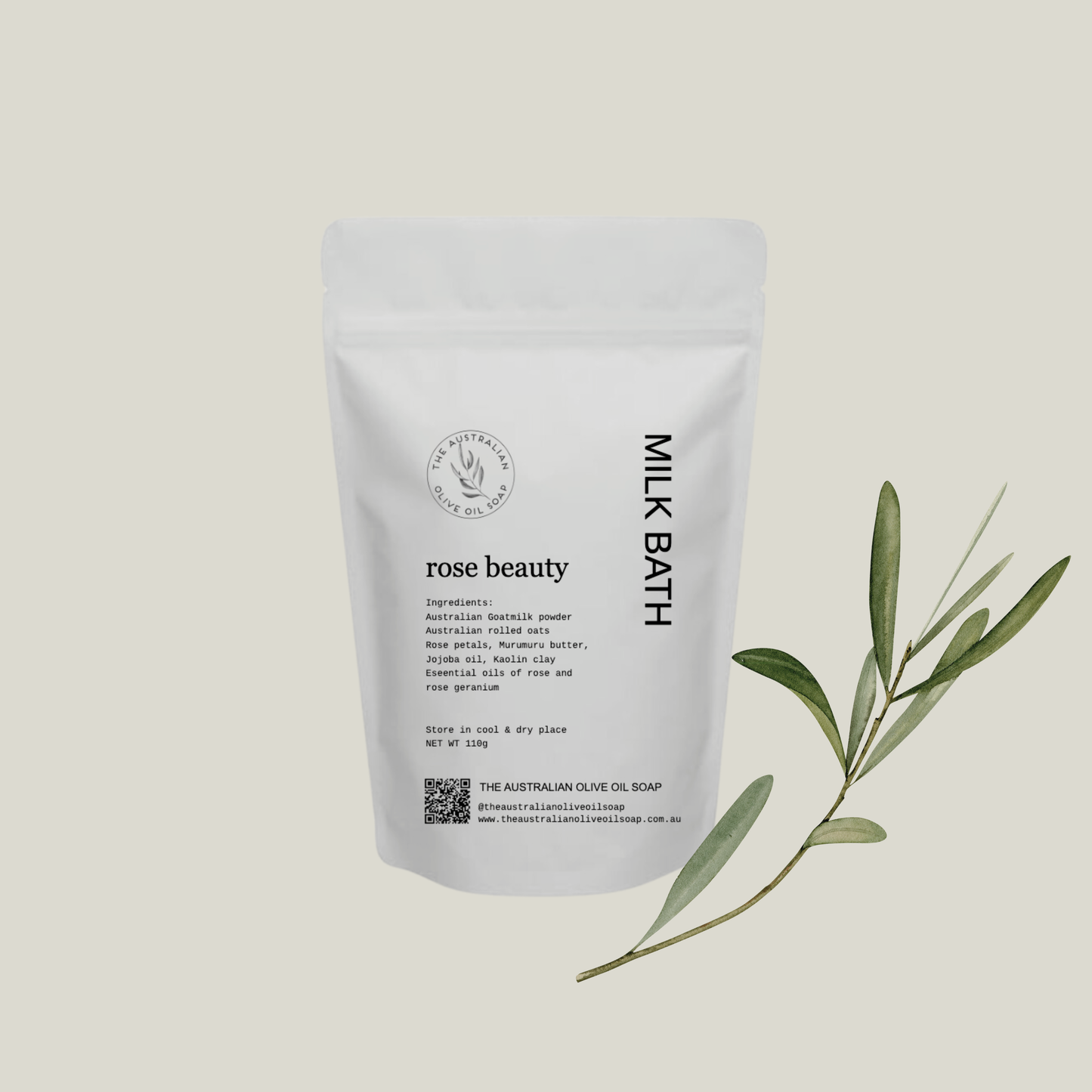 MILK BATH Rose Beauty