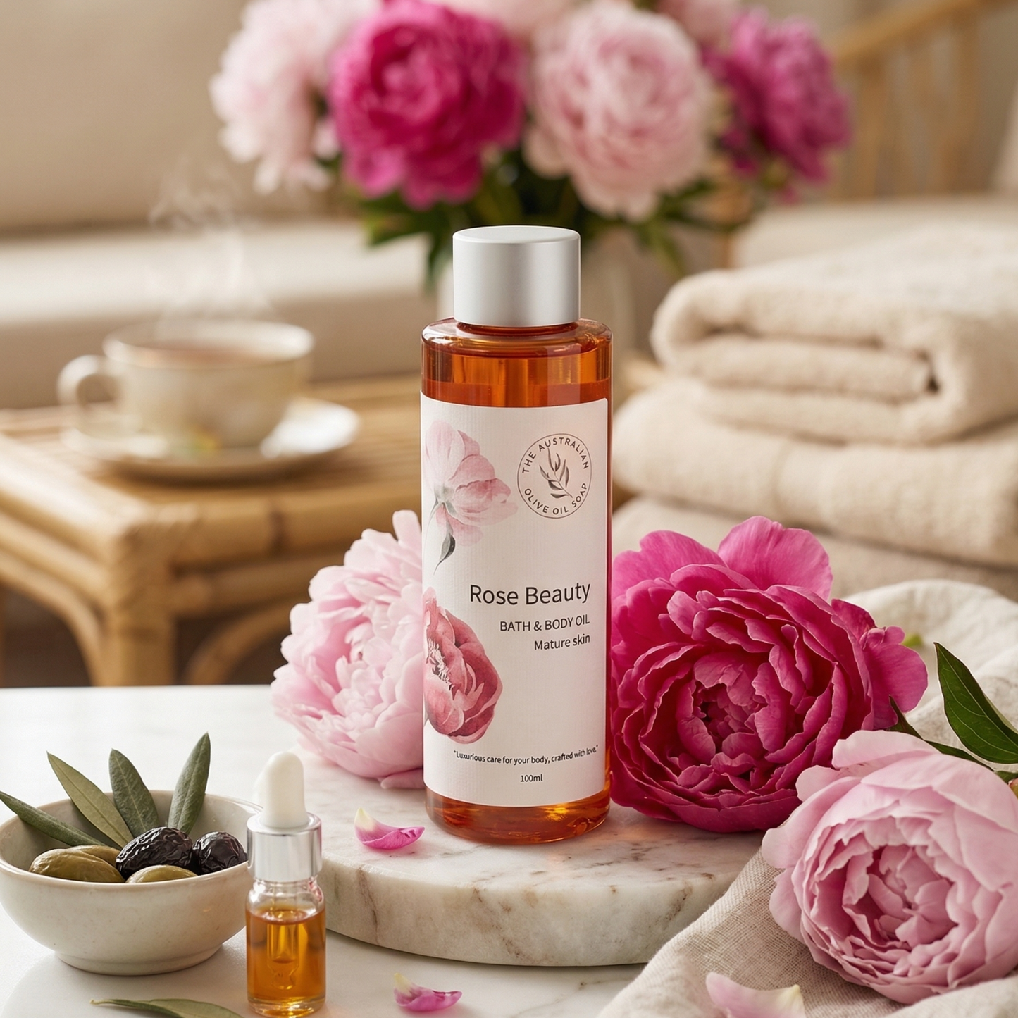 BATH OIL Rose Beauty