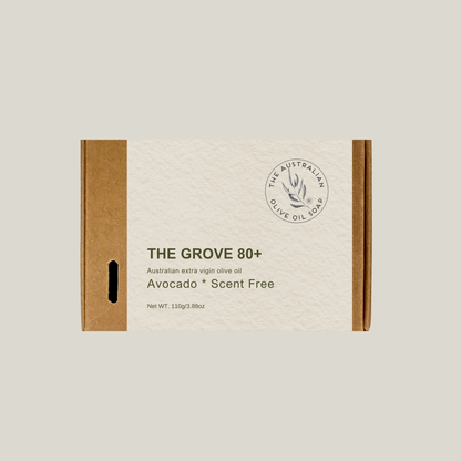 The Grove 80+  Avocado Olive & Cocoa Butter Soap