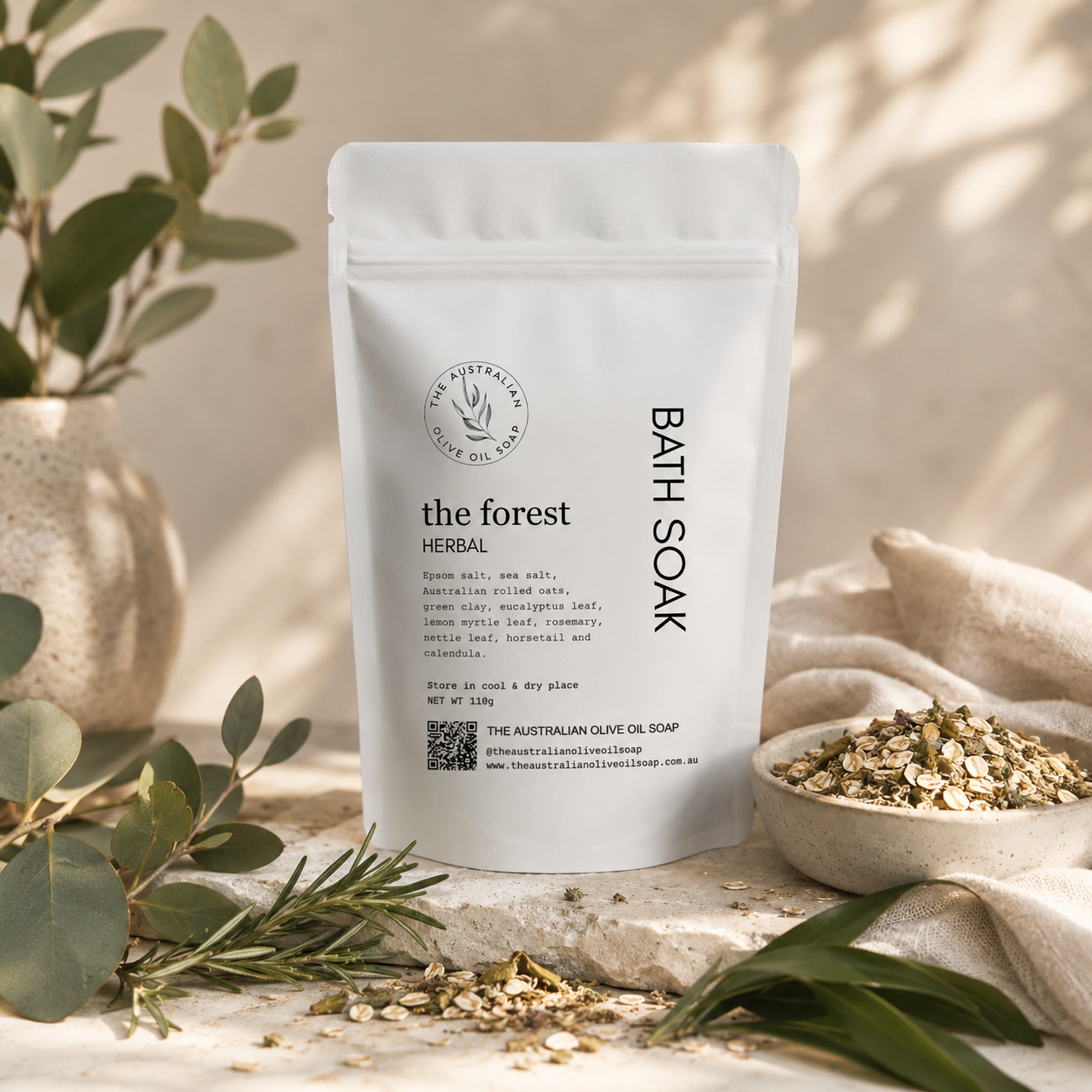 BATH SOAK The forest