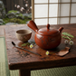 Kyusu Teapot 400ml terracotta | Orchid