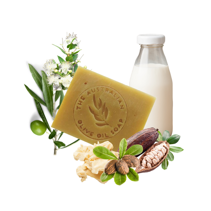 Lemon Myrtle Butter Goat Milk - The Australian Olive Oil Soap