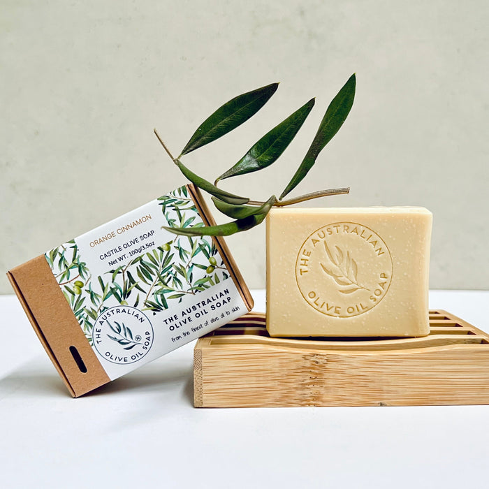Castile Olive oil soap ORange cinnamon