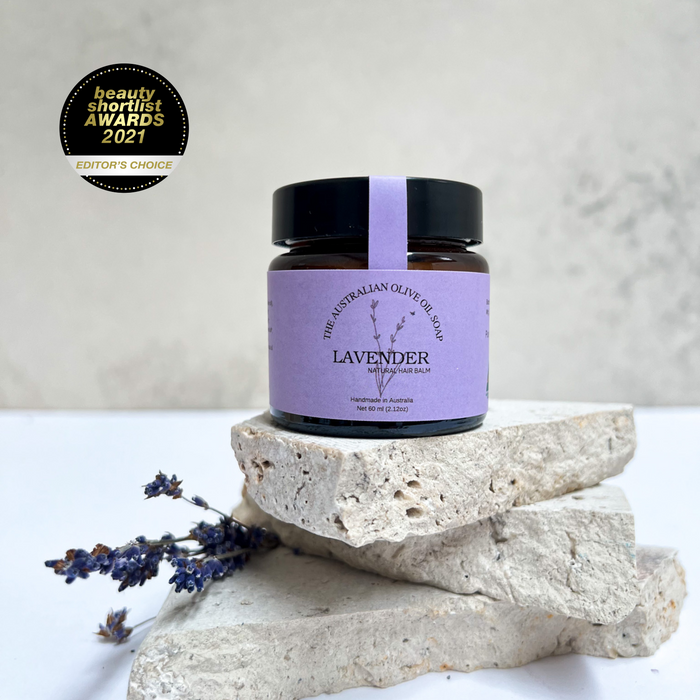 Award-winning lavender hair balm - The Australian Olive Oil Soap