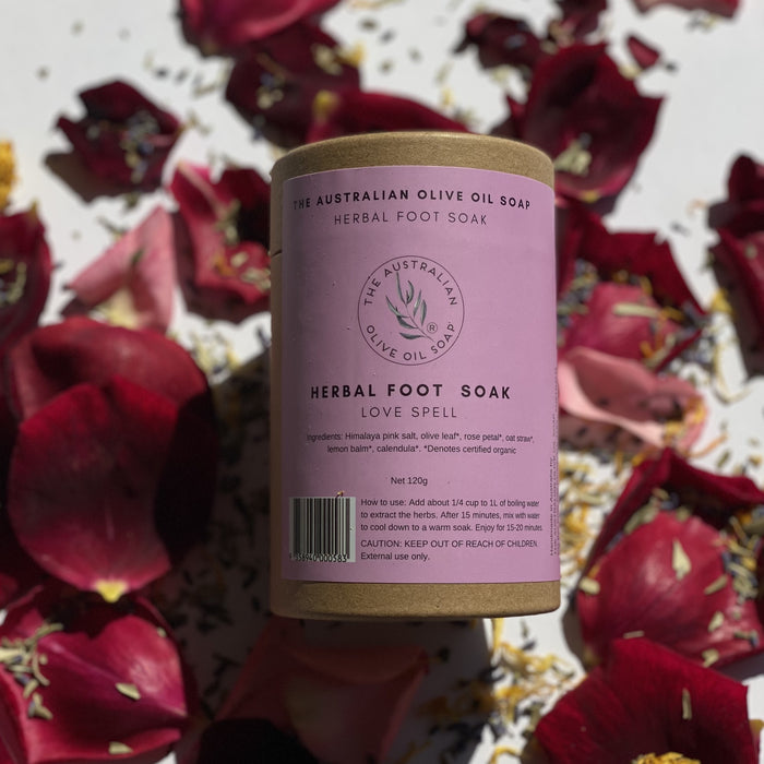 The Australian Olive Oil Soap - Sweet Love Herbal Foot Soak